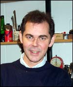 Brett Payne, one of the sculptors