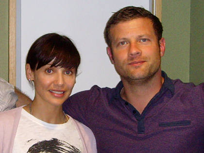Dermot with Natalie Imbruglia