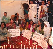 Protest in Karachi