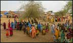 Displaced women in sudan