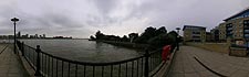 A view from the Thames Path