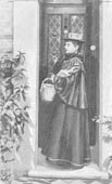 Image of seemingly typical Victorian wife