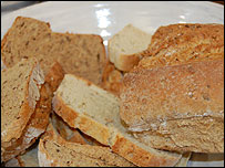 Slices of bread