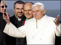 Papa na Itália antes de embarcar para a Turquia