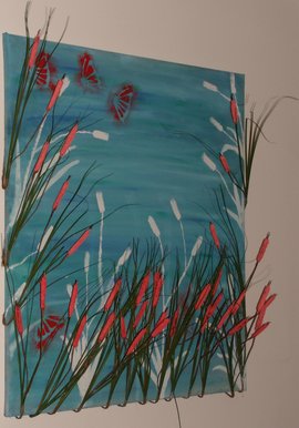 Pond water