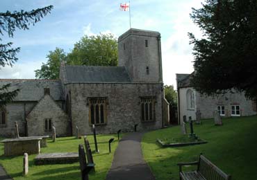 Stinsford Church - where Hardy's heart is buried.