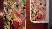 Abstract face...
