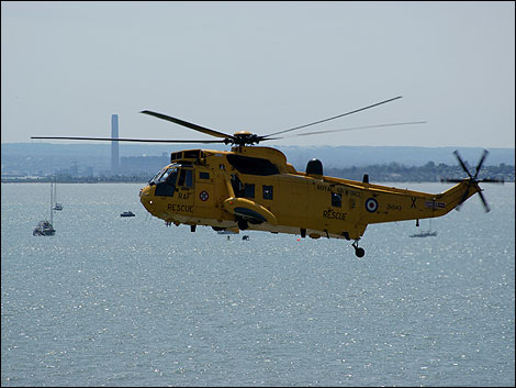Sea King helicopter
