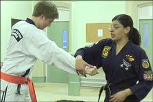 Mumtaz Khan with Ju-Jitsu  fighter
