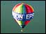 A hot air balloon
