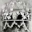Image of late medieval statue-niche canopy