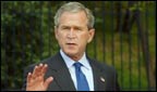 George W. Bush honour guard