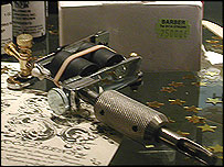 Tattoo display 
