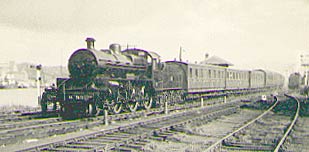 Train to the coast. A sight that marked the start of a holiday for many  