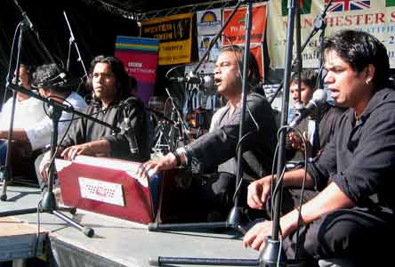 Qawali singers