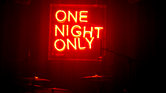 One night only...
