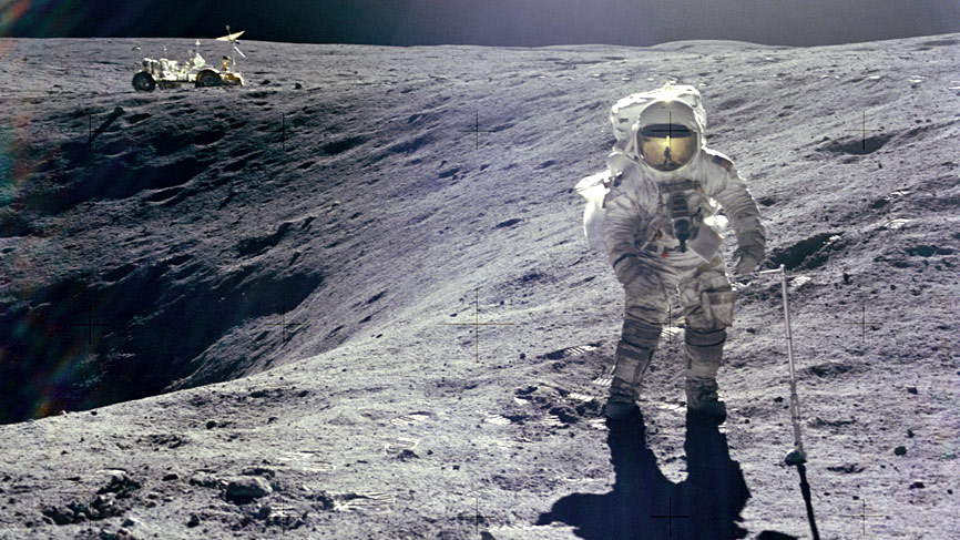 Astronaut Charles M. Duke Jr., Lunar Module pilot of the Apollo 16 mission