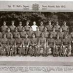 Sgt. P. Bell’s Squad -  Scots Guards, July 1943 - Guards Depot My Grampa is in the middle row, fourth from the right.