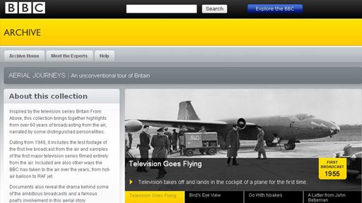 Archive website