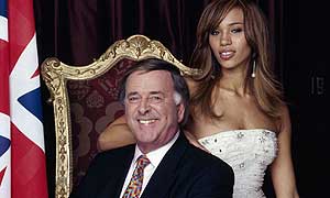 Terry Wogan and Javine