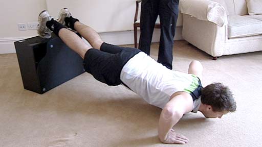 Ben works out