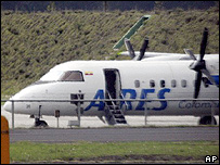Avião seqüestrado