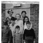Mrs.Hughes,daughter Jean, My Mum, Freda,Edward,Arthur,Peter, Frank.