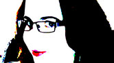 High contrast...