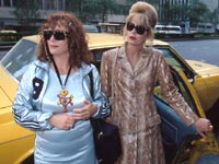 Edina and Patsy hit NY