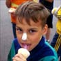 child at a theme park