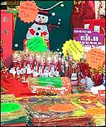 Colourful stall