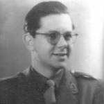 2nd Lieutant Dafydd Williams, 20 years old in 1944.  Mr. Williams received a 'direct' commission from the Lord Lieutenant of Bedford at the Corn Exchange, Bedford.