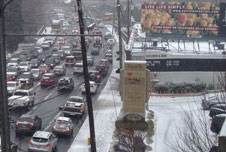A traffic jam