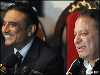 Ông Sharif và ông Zardari    