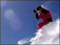 Skiing