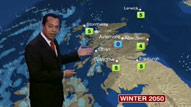 Still from video clip: Weather 2050