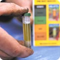 Doing a pH test