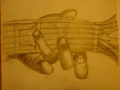 Bob Marleys hand