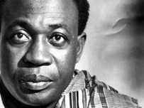 Kwame Nkrumah, first President of Ghana