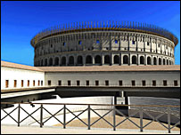 O Coliseu, em Roma