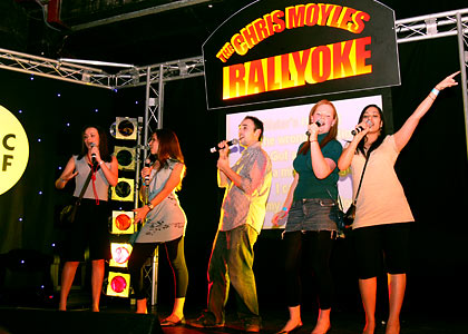 Chris Moyles Rallyoke - Loughborough Karaoke