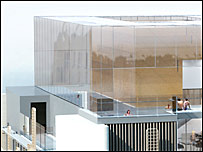 Rooftop pool