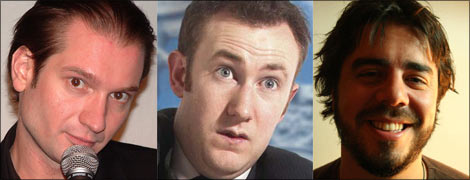 (l-r) Delaney, Horne, Hurley