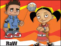 RaW characters