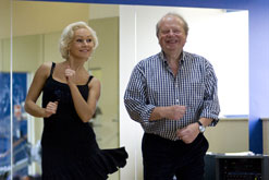 John Sergeant and Kristina Rihanoff on Strictly Come Dancing