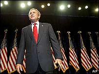 O presidente Bush
