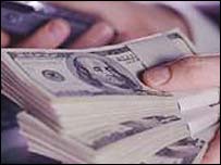 notas de dólar