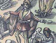 Image of bard and harpist