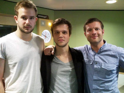 Dermot and brooding rockers White Lies