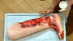 A fake leg